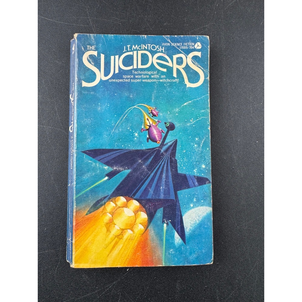 The Suiciders J.T. McIntosh Avon Science Fiction 1973 Paperback Sci Fi Book